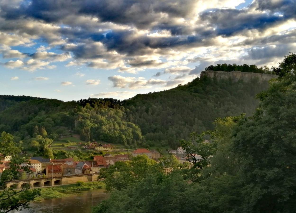 Luxusboofe - Ferienhaus Am Lilienstein 쾨닉슈타인 안 데어 엘베 외부 사진
